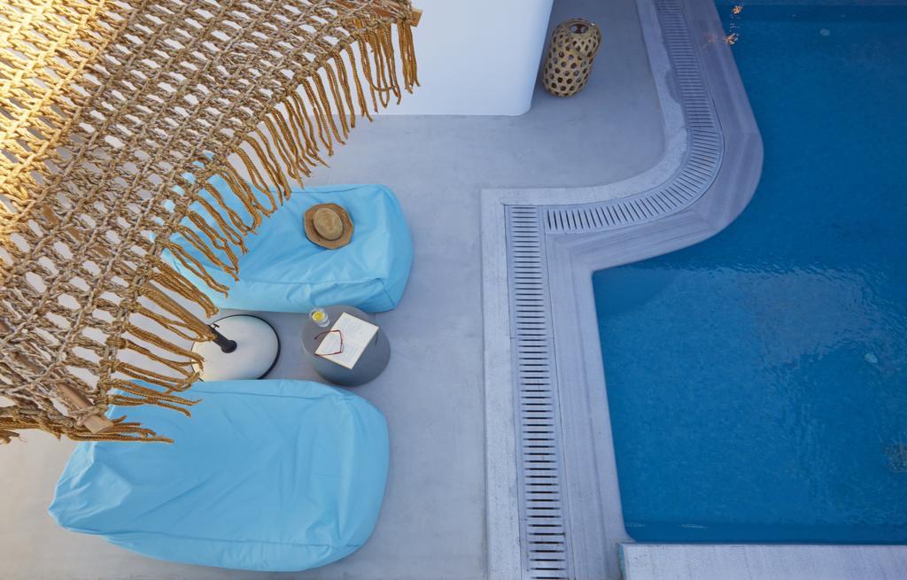 Eolia Kamari Villa Экстерьер фото
