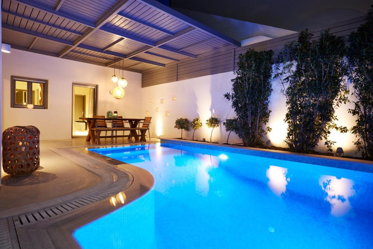 Eolia Kamari Villa Экстерьер фото
